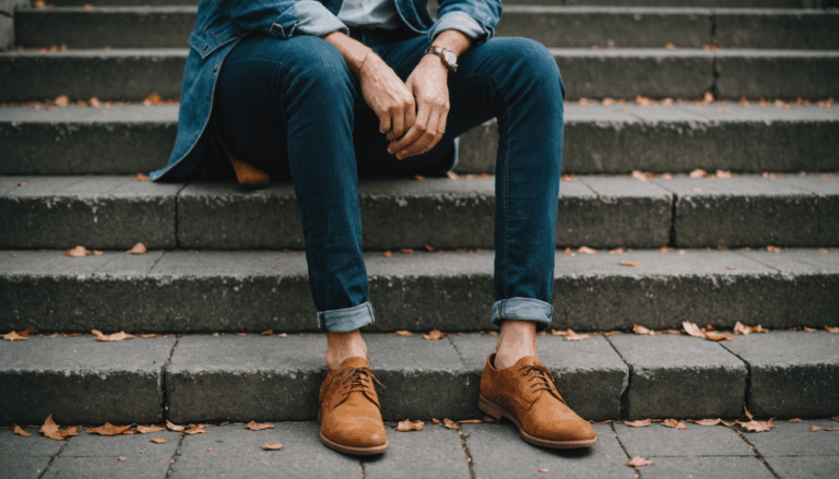Comment adopter un look casual chic avec un jean brut et des chaussures derby